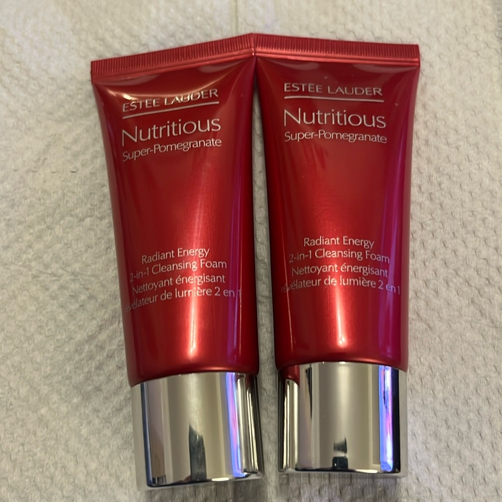ESTEE LAUDER Nutritious Super-Pomegranate Radiant Energy 2-in-1 Cleanser Travel
